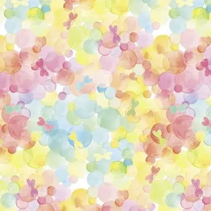 Multi Carnival Wideback Cotton Fabric Per Yard
