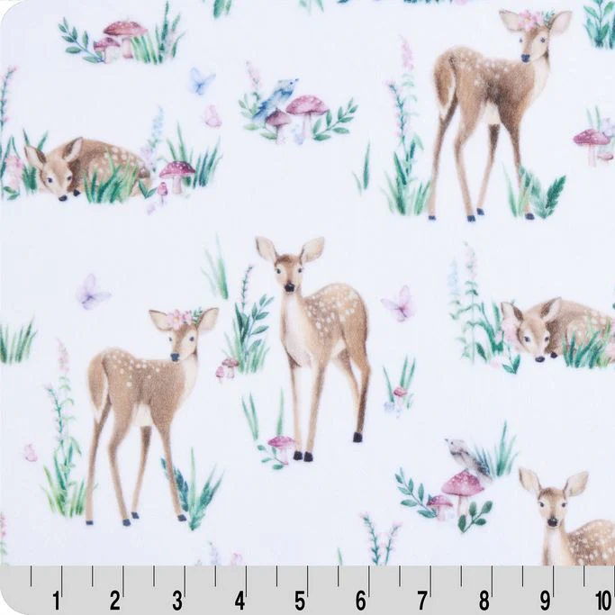 Digital Cuddle Multi Fawn Of You 58" - 60" Fabric per yard