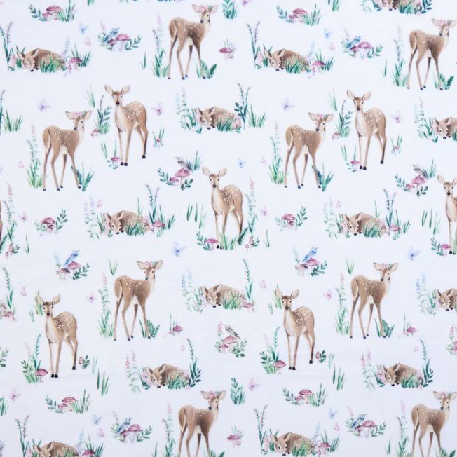 Digital Cuddle Multi Fawn Of You 58" - 60" Fabric per yard - Image 2