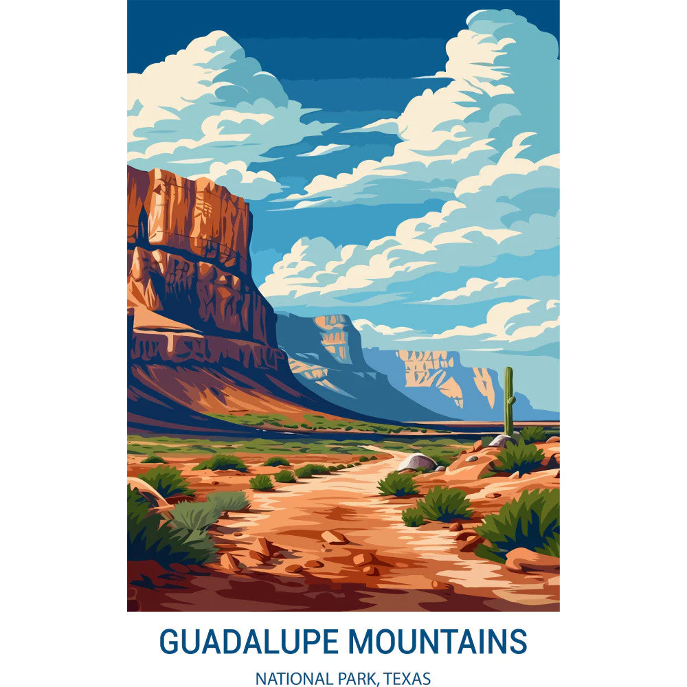National Parks Posters Fabric Panel 26
