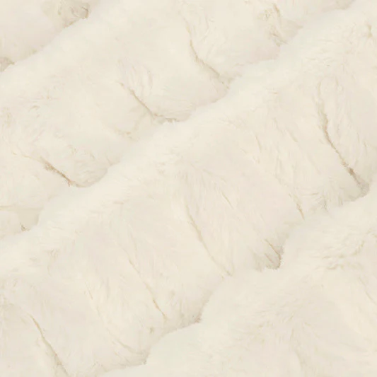 Luxe Cuddle Milan Natural 58" - 60" Fabric per yard - Image 3