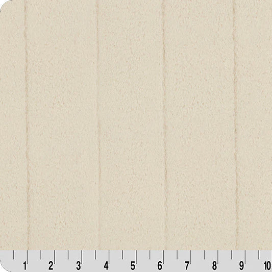 Luxe Cuddle Sydney Natural 58" - 60" Fabric per yard