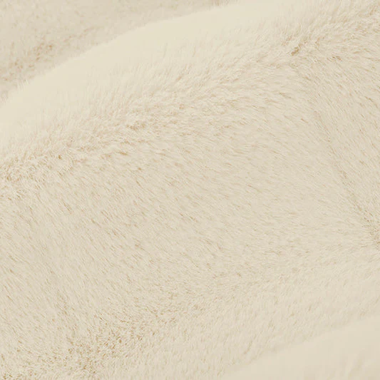 Luxe Cuddle Sydney Natural 58" - 60" Fabric per yard - Image 4