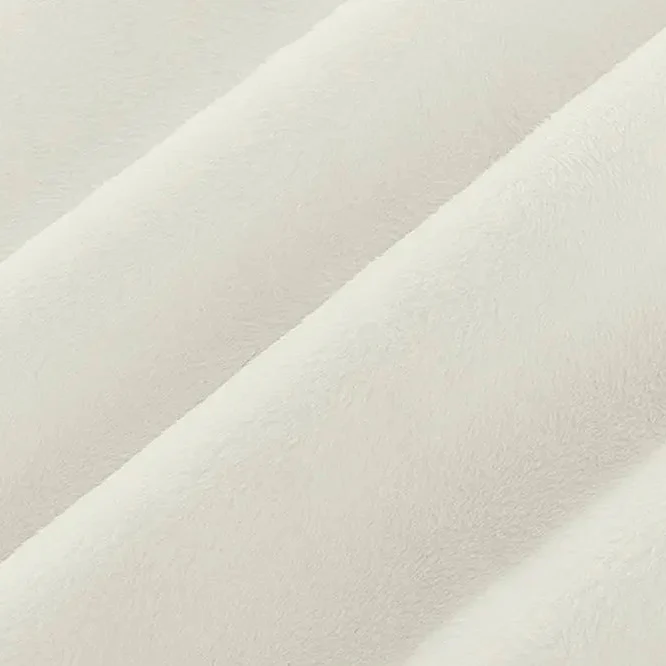Natural Solid Cuddle 3 58/60" Fabric per yard - Image 2