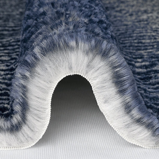 Navy Luxe Cuddle Arctic Owl 58"/60" Fabric per yard - Image 4