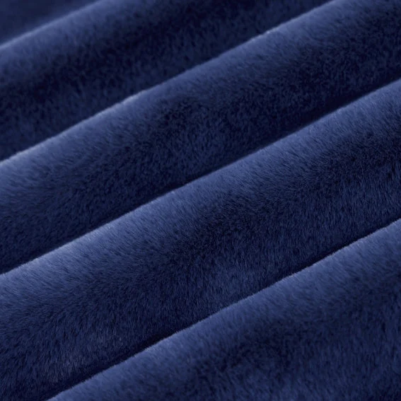 Luxe Cuddle Encore Navy 58"/60" Fabric per yard - Image 2