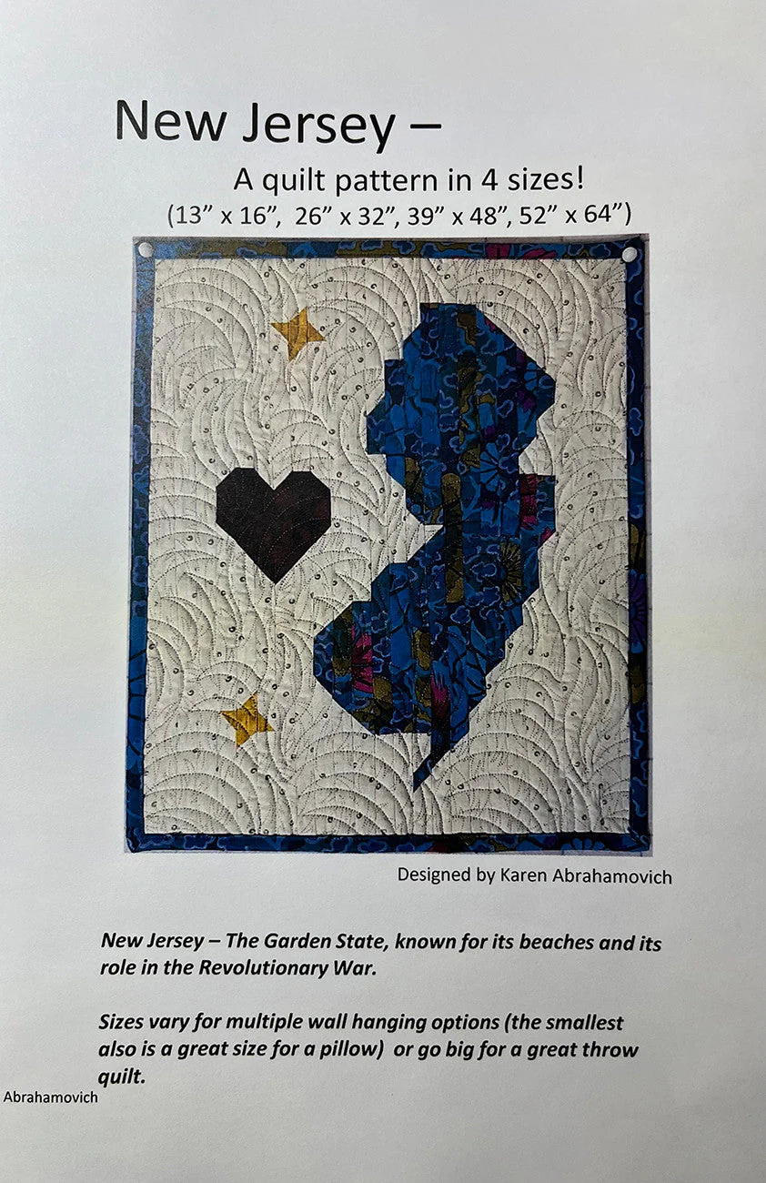 New Jersey Quilt Pattern