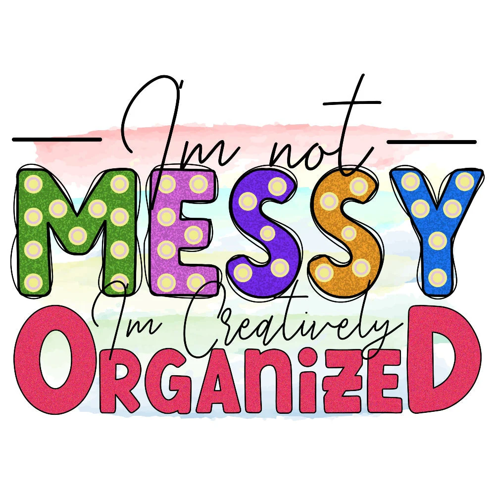 Not Messy Fabric Panel