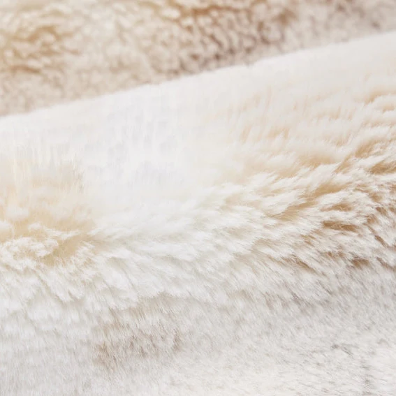 Oat Luxe Cuddle Alaskan Bunny 58"/60" Fabric per yard - Image 2