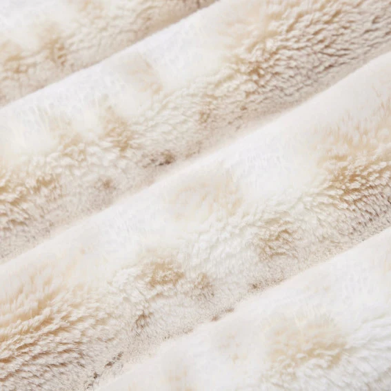 Oat Luxe Cuddle Alaskan Bunny 58"/60" Fabric per yard - Image 3