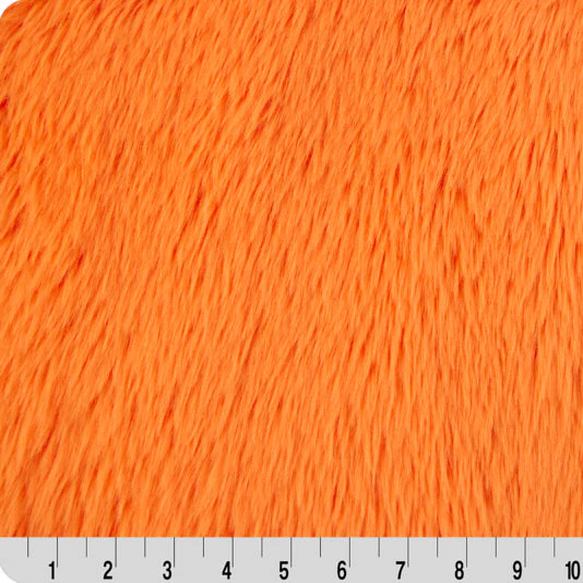 Luxe Cuddle Dreamy Orange 58"/60" Fabric per yard
