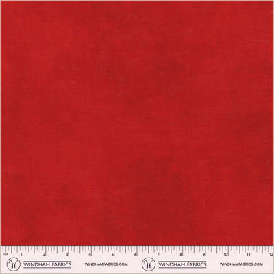 Palette 108" Quilt Back Just Red Cotton Wideback Fabric per yard