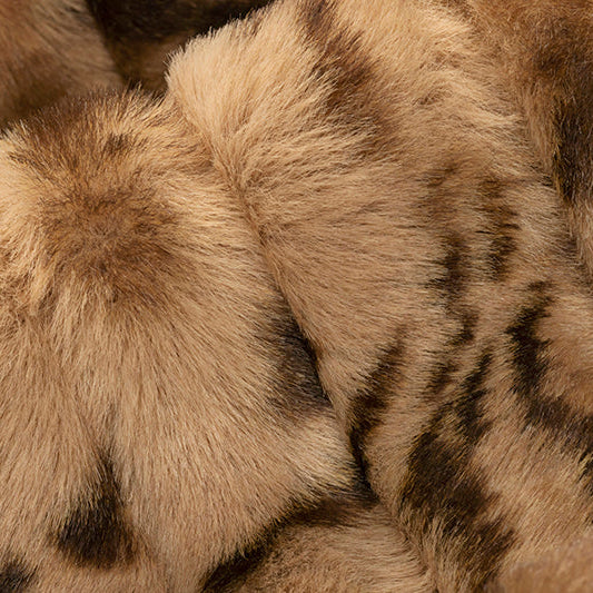 Pecan Luxe Cuddle Vienna Bengal 58"/60" Fabric per yard - Image 3