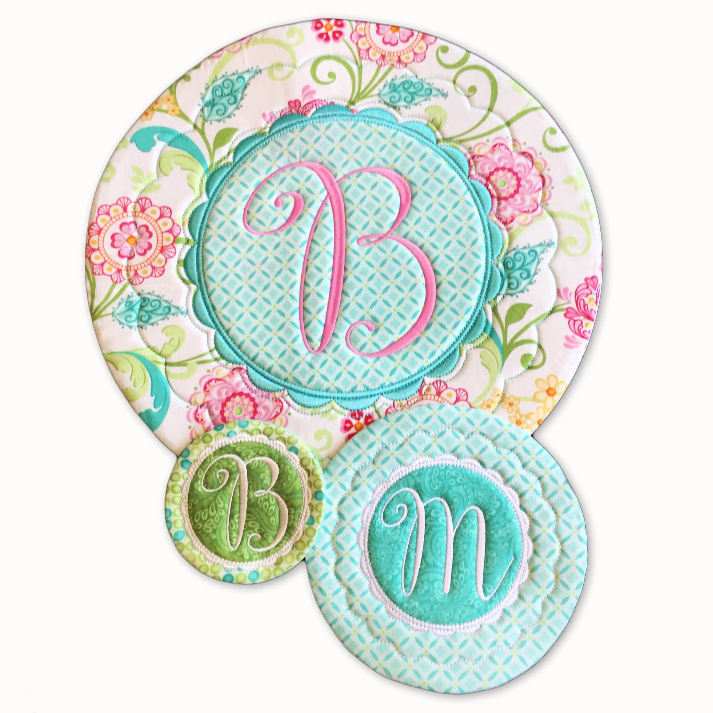 Perfect Placemats In the Hoop Embroidery Design Collection - Image 4