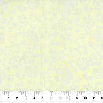Petals Cream 44"/45" Cotton Fabric Per Yard