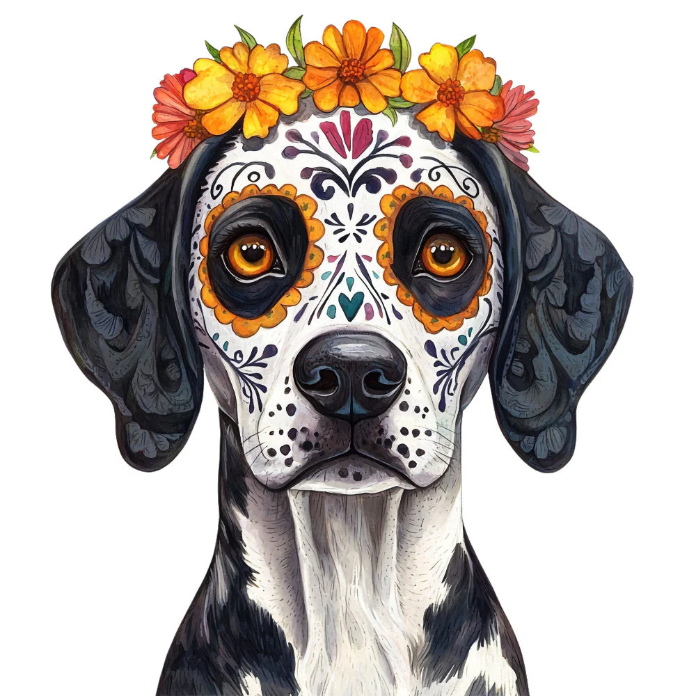 Pets de Los Muertos Fabric Panel 18