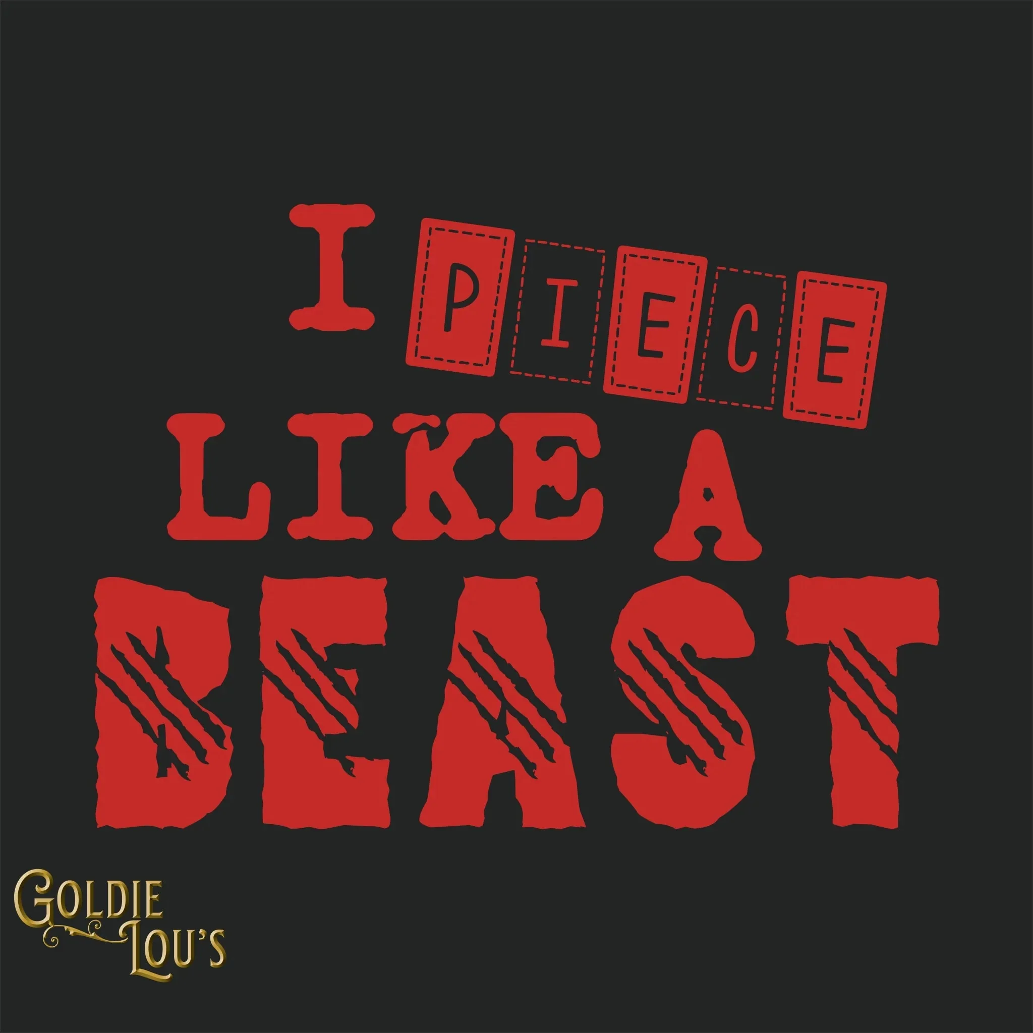 Piece Like a Beast Quilting T-shirt - Image 6
