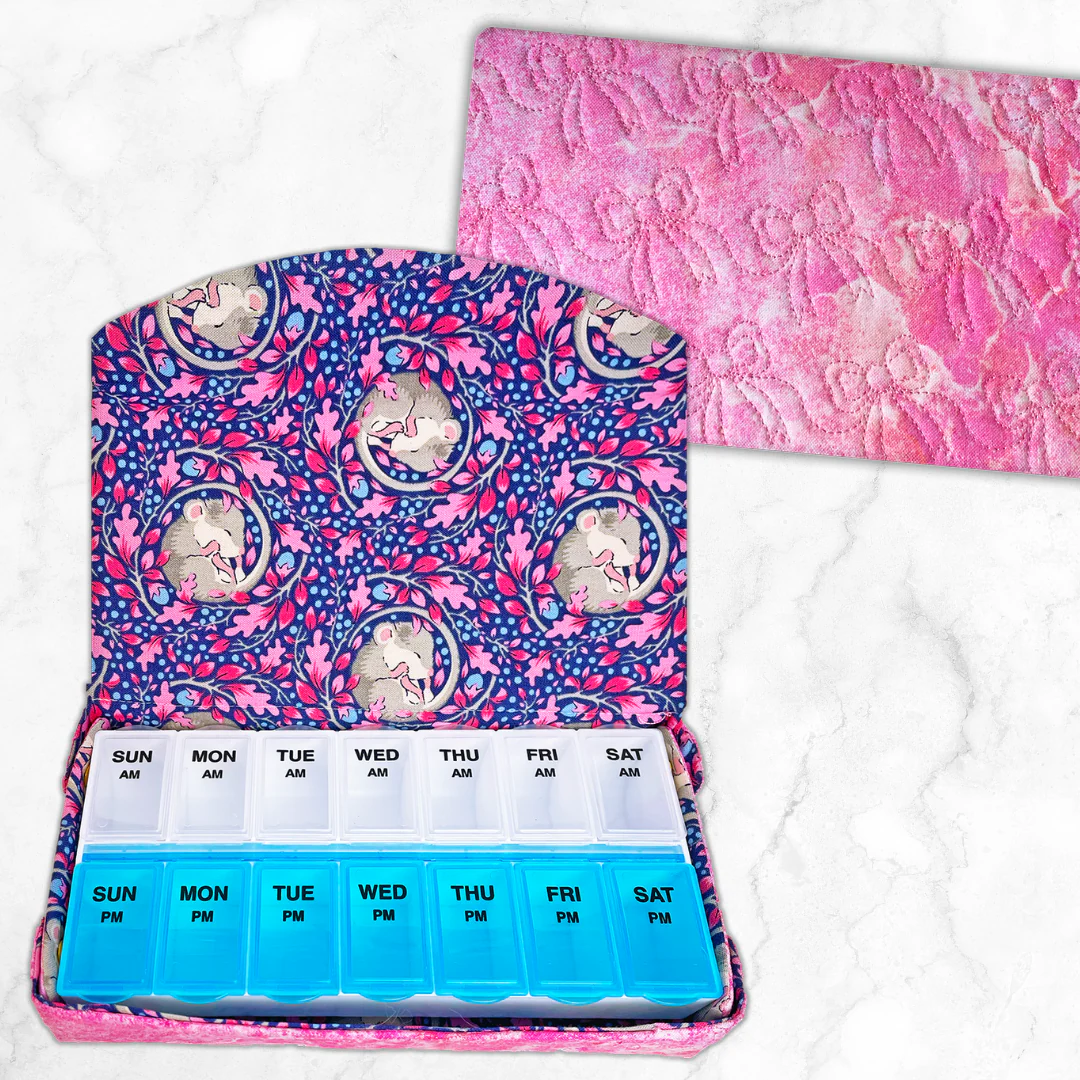 Pill Boxes and More In-the-Hoop Machine Embroidery Design Set Pickle Pie Designs - Image 4