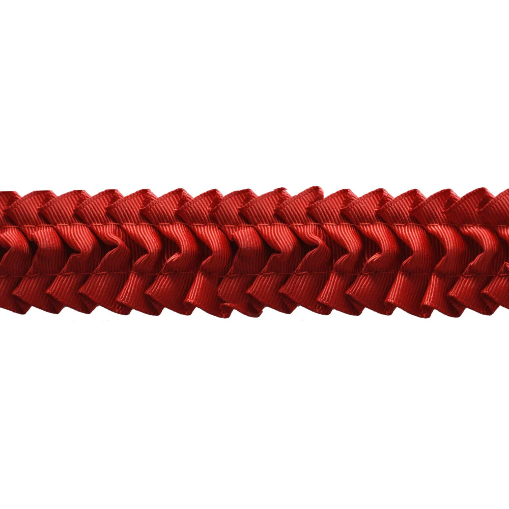 Pleated Ruffle Grosgrain Ribbon 1.5" X 5 Yards – For Decorative Sewing, Craft Trim - Image 3