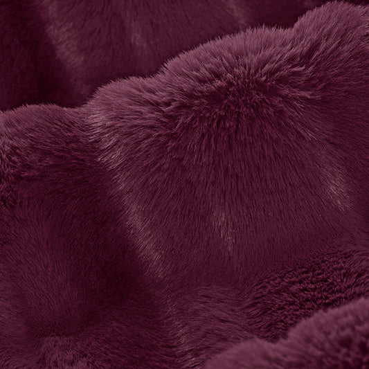 Luxe Cuddle Vienna Plumwine 58" - 60" Fabric per yard - Image 3