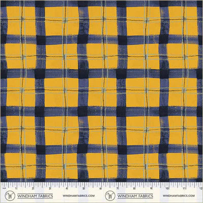 Proper Plaid Summertime Cotton 43/44 Fabric Per Yard