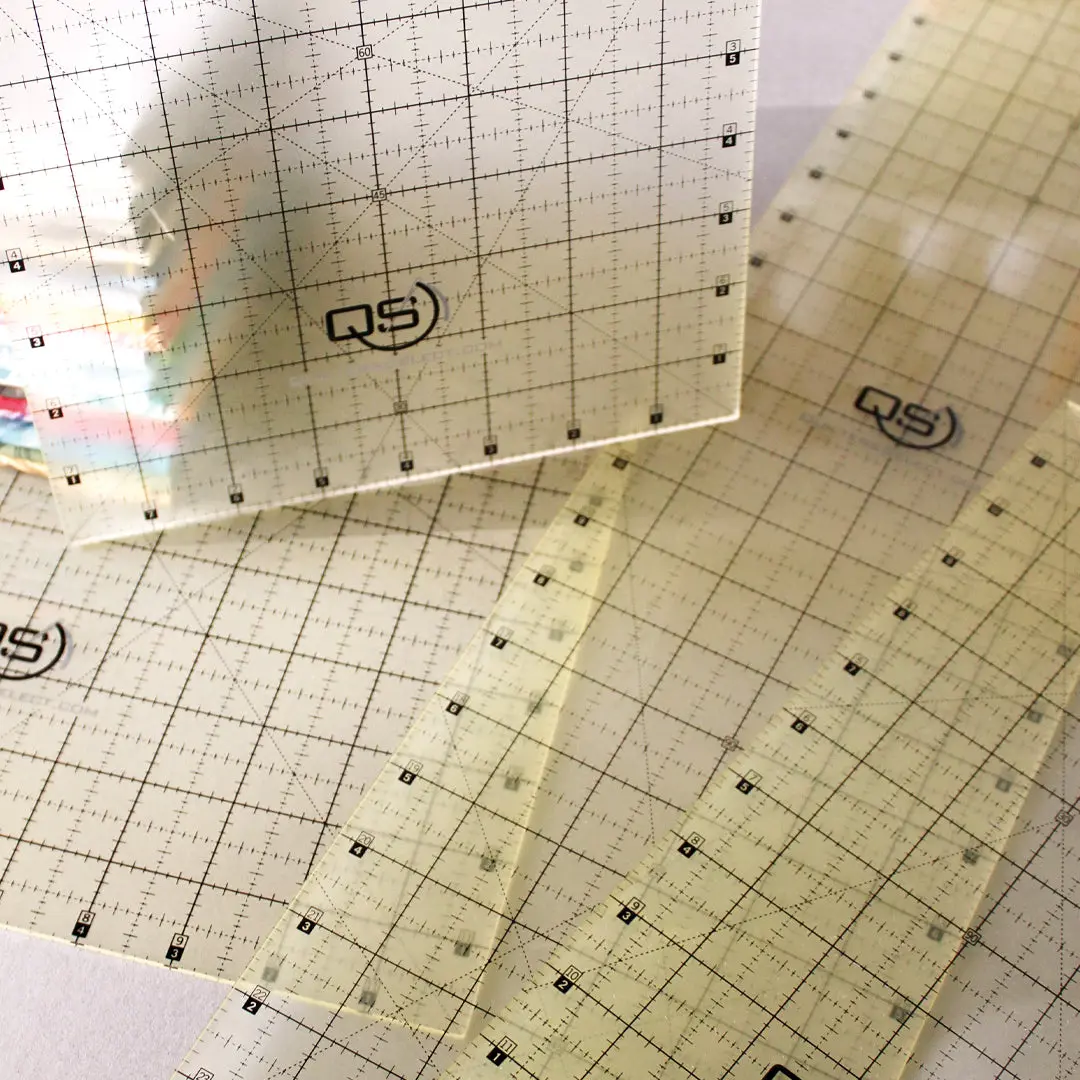 Quilters Select 2.5" x 12" Non-Slip Ruler - Image 2