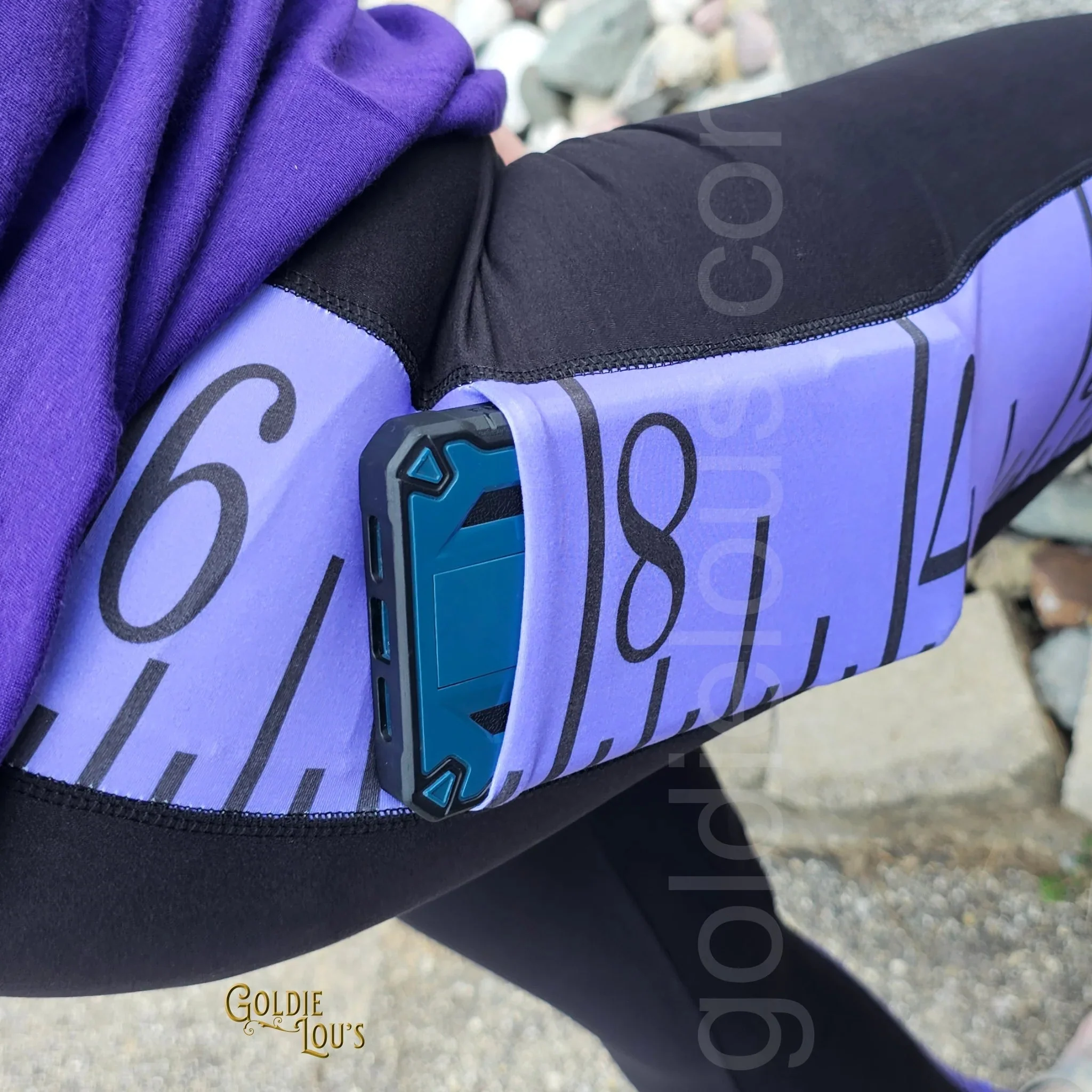 Rainbow Modern Machine Sewing Leggings - Image 3