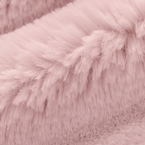 Luxe Cuddle Bunny Rosewater 58"/60" Fabric per yard - Image 3