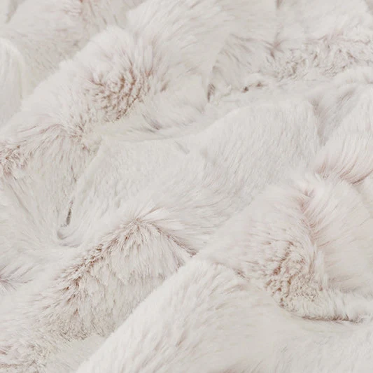 Luxe Cuddle Frosted Hide Rosewater 58" - 60" Fabric per yard - Image 2
