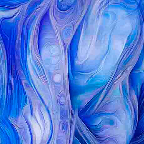 Royal Horizons Ombre Wave Cotton 44"/45" Fabric Per Yard