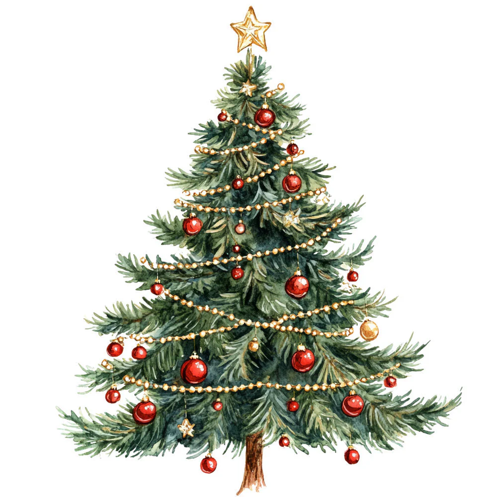 Rustic Christmas Fabric Panel 29