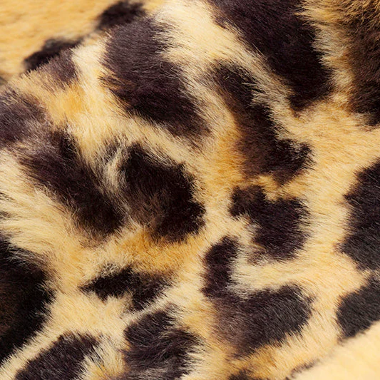 Sand Luxe Cuddle Seal Leopard 58"/60" Fabric per yard - Image 3