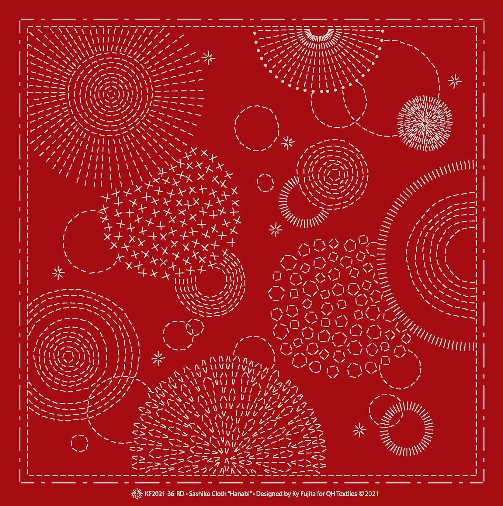 Sashiko Cloth HanabiRD