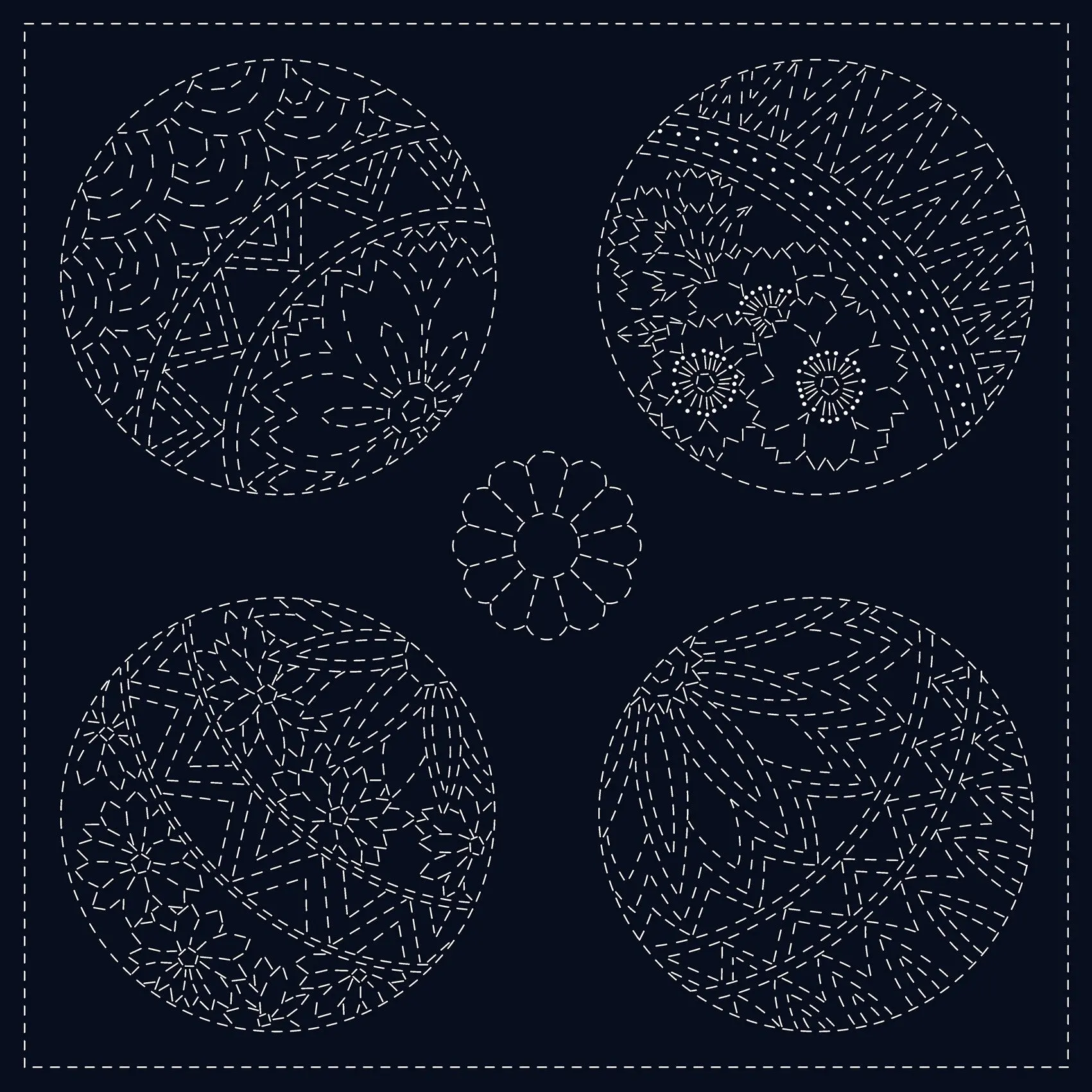 Sashiko Cloth Temari