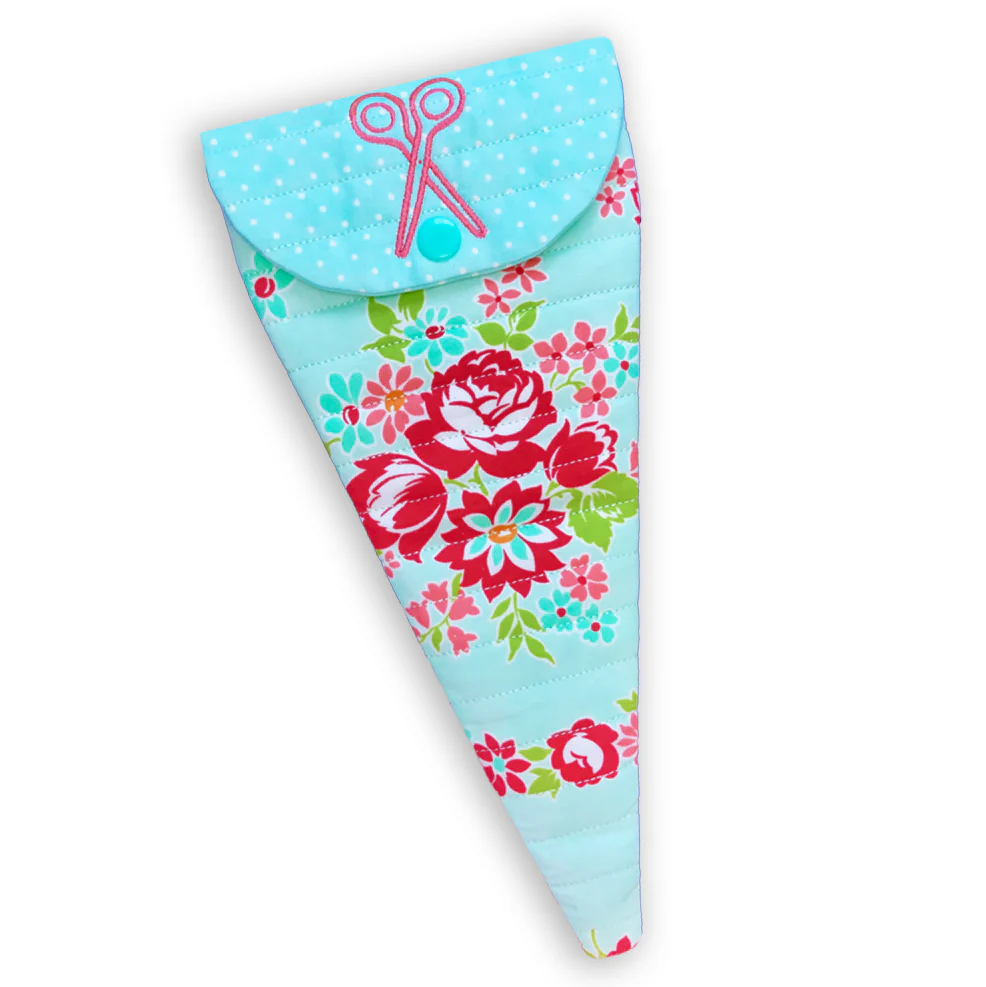 Scissor Savers Scissor Cases In the Hoop Embroidery Set Pickle Pie Designs - Image 4
