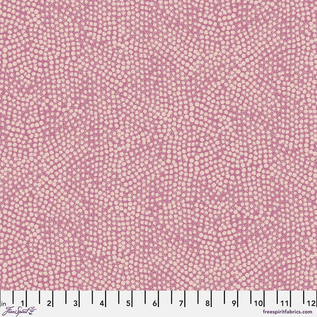 Seed Pansy Flourish And Bloom 44"/45" Cotton Fabric Per Yard
