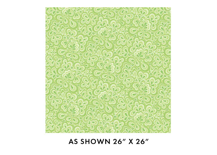 Serenade Stream Green Twilight Serenade Cotton Wideback Fabric per yard
