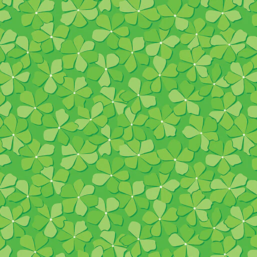 Serenity - Petals - Green 44" / 45" Fabric Per Yard