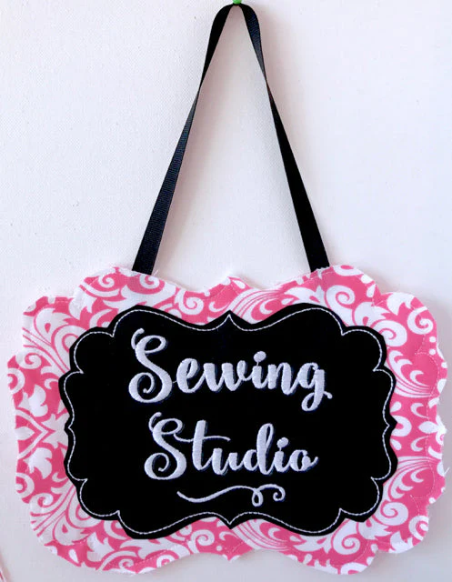 Sew Me a Sign Machine In the Hoop Embroidery Design Collection - Image 3