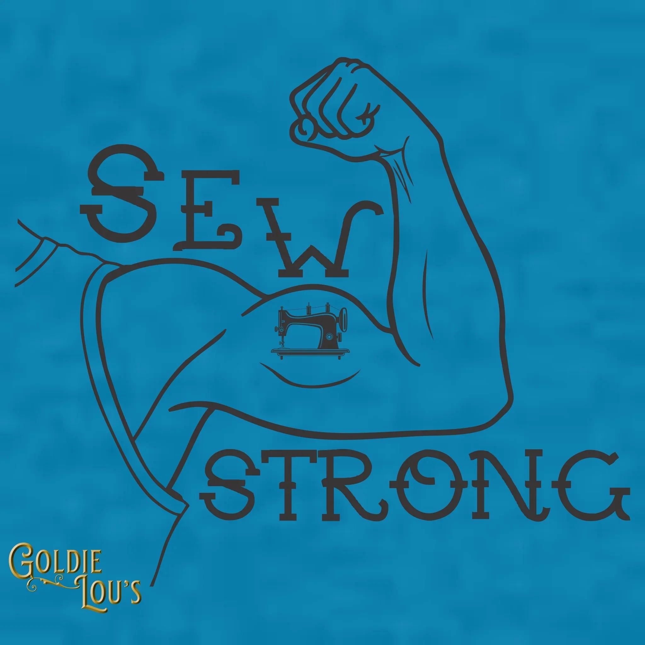 Sew Strong Quilting T-shirt - Image 2