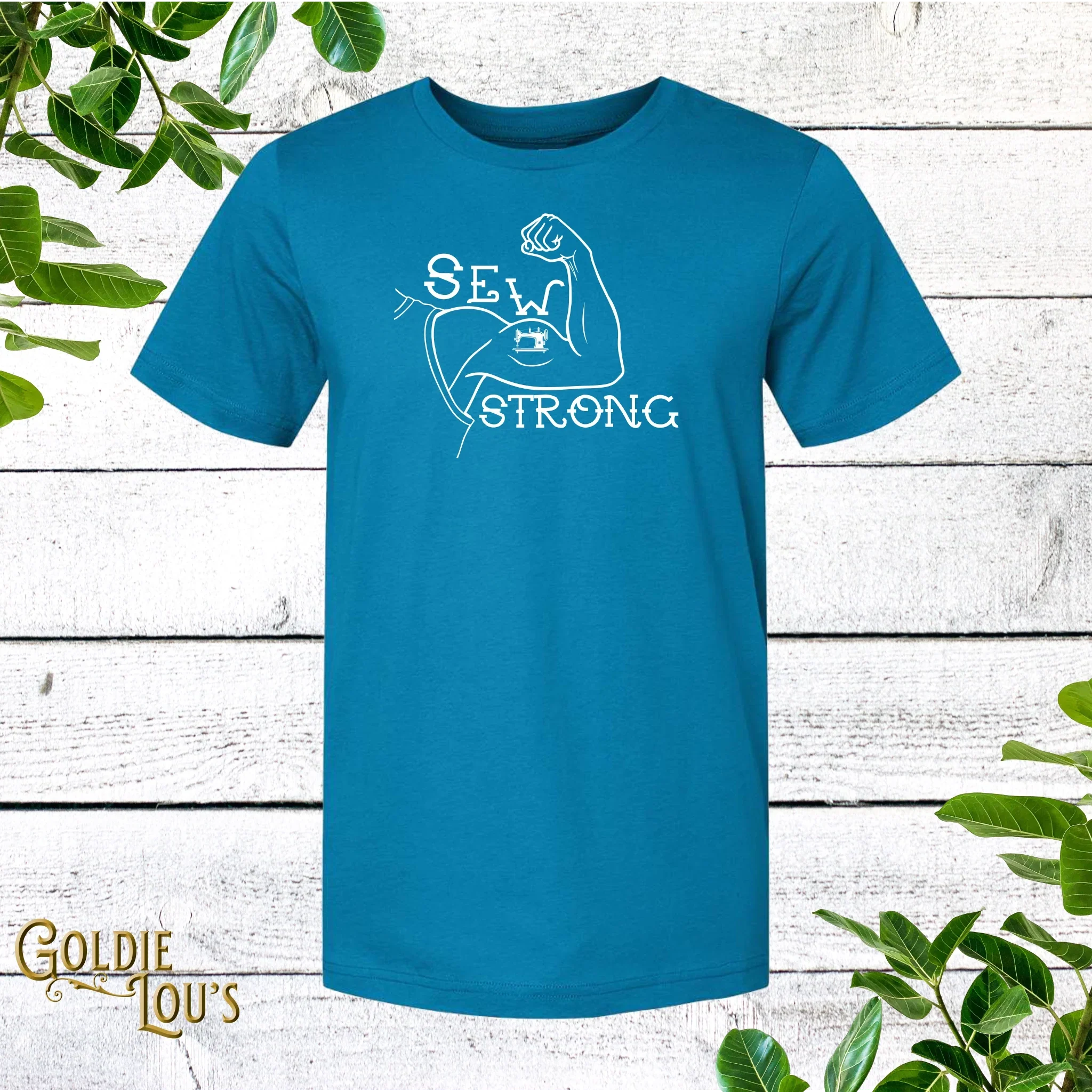 Sew Strong Quilting T-shirt - Image 3