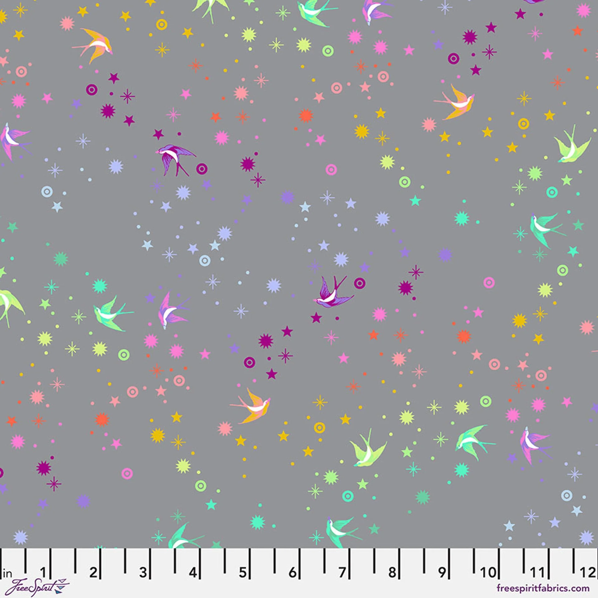 Shadow Fairy Dust True Colors 43/44" Cotton Fabric Per Yard