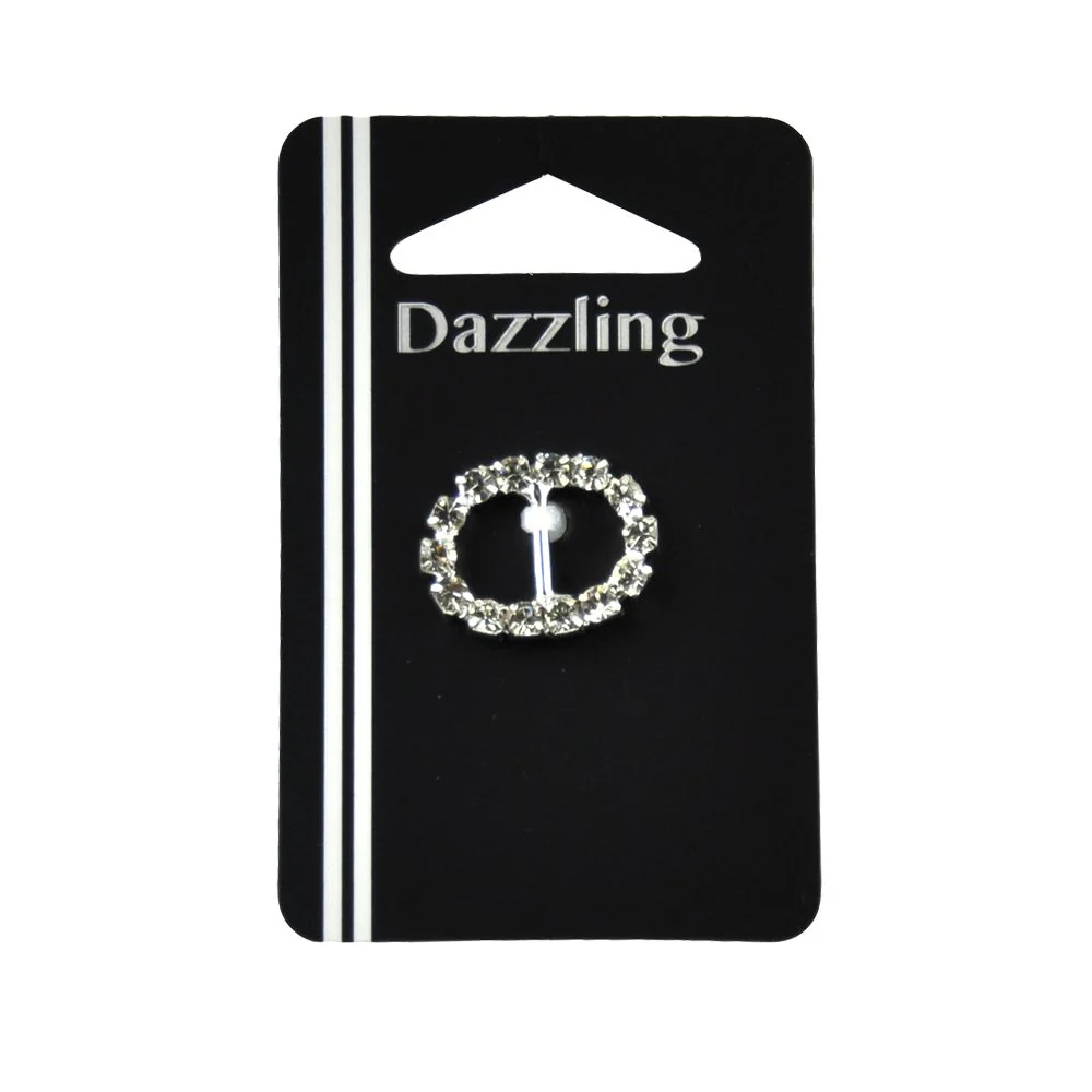 Silver Dazzling Rhinestone Buckles - Image 2