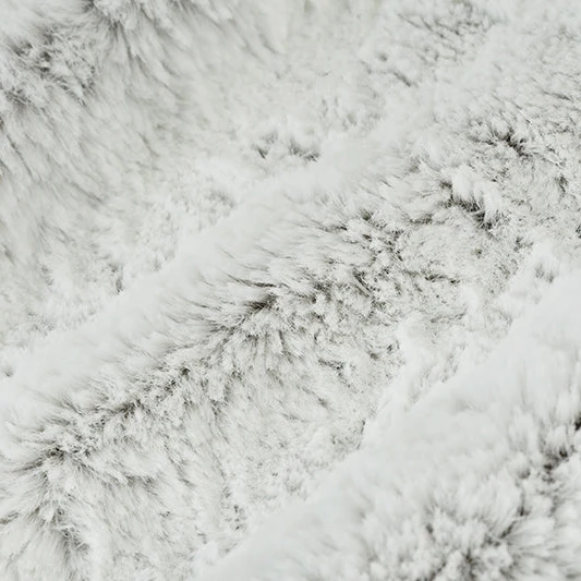 Luxe Cuddle Frost Silver 58"/60" Fabric per yard - Image 3
