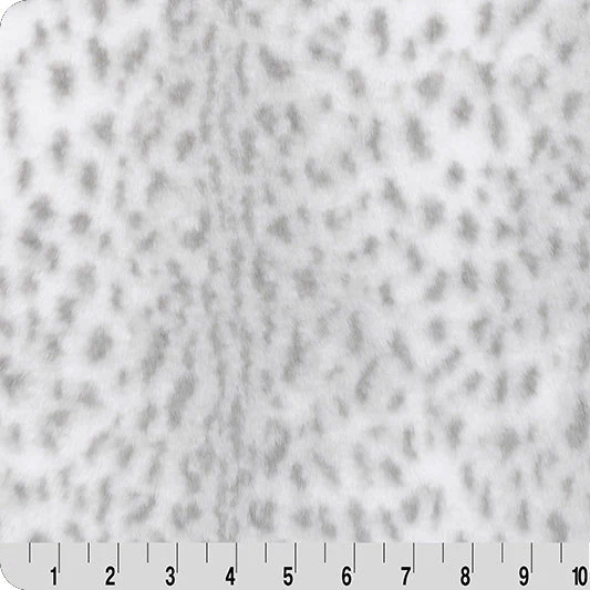Silver Luxe Cuddle Savanna 58"/60" Fabric per yard