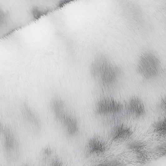 Silver Luxe Cuddle Savanna 58"/60" Fabric per yard - Image 4