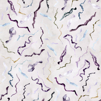 Silver Valley Doodles Valley View Cotton 43"/44" Fabric Per Yard