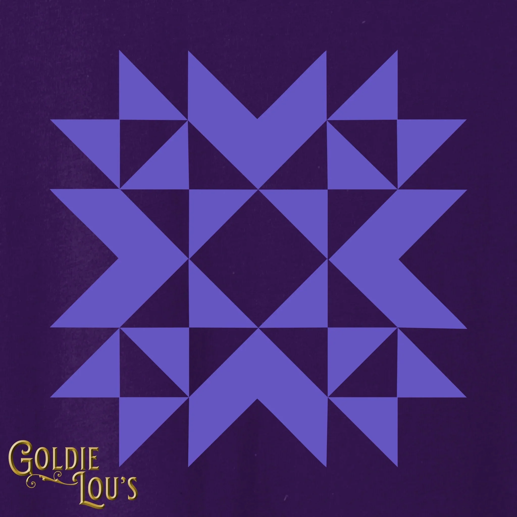Simple Quilt Block V-Neck T-shirt - Image 2