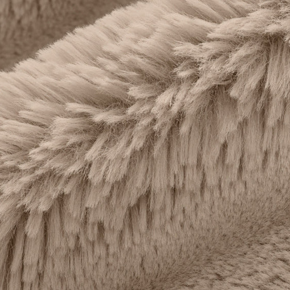 Luxe Cuddle Bunny Simply Taupe 58"/60" Fabric per yard - Image 3