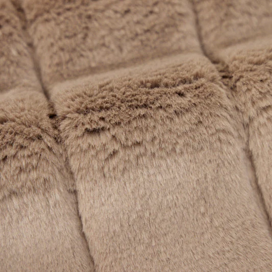 Luxe Cuddle Sydney Simply Taupe 58" - 60" Fabric per yard - Image 2